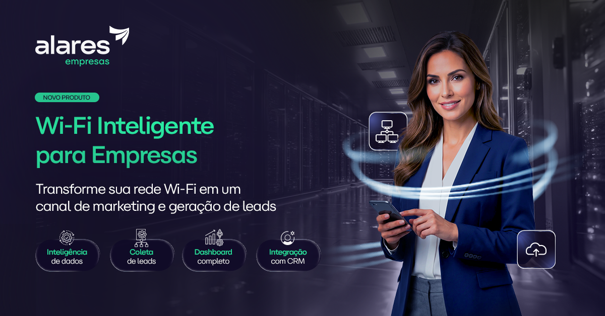 Alares Wi-Fi Inteligente para Empresas